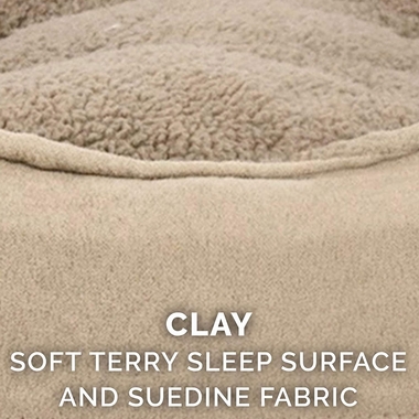 FURHAVEN-SNUGGLE-TERRYSUEDE-OVAL-PETBD-CLAY-SM