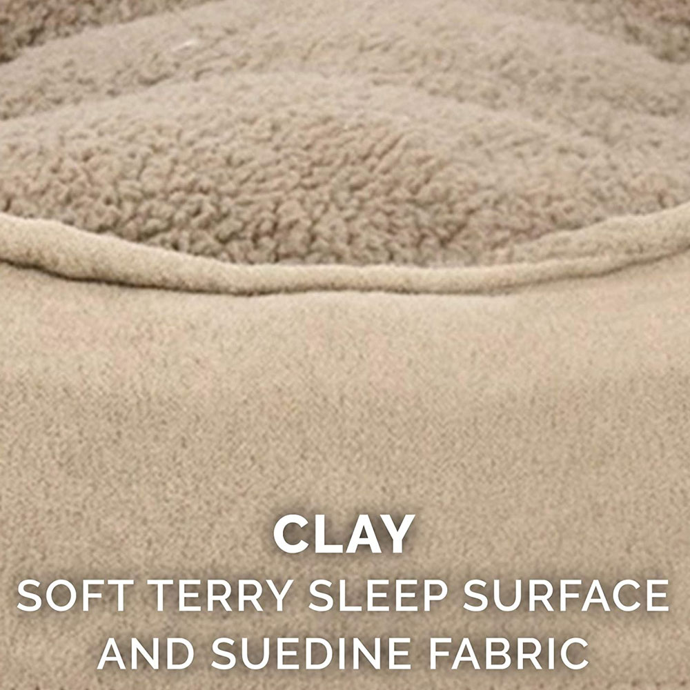 FURHAVEN-SNUGGLE-TERRYSUEDE-OVAL-PETBD-CLAY-SM