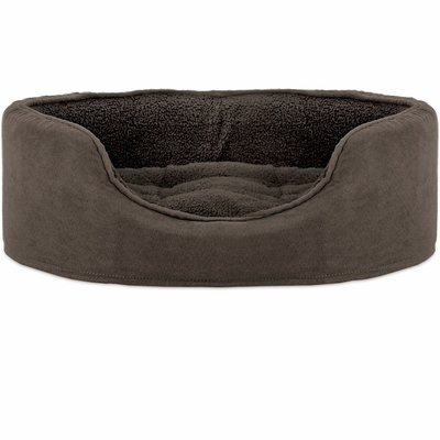 FURHAVEN-SNUGGLE-TERRYSUEDE-OVAL-PETBD-ESPRESSO-SM