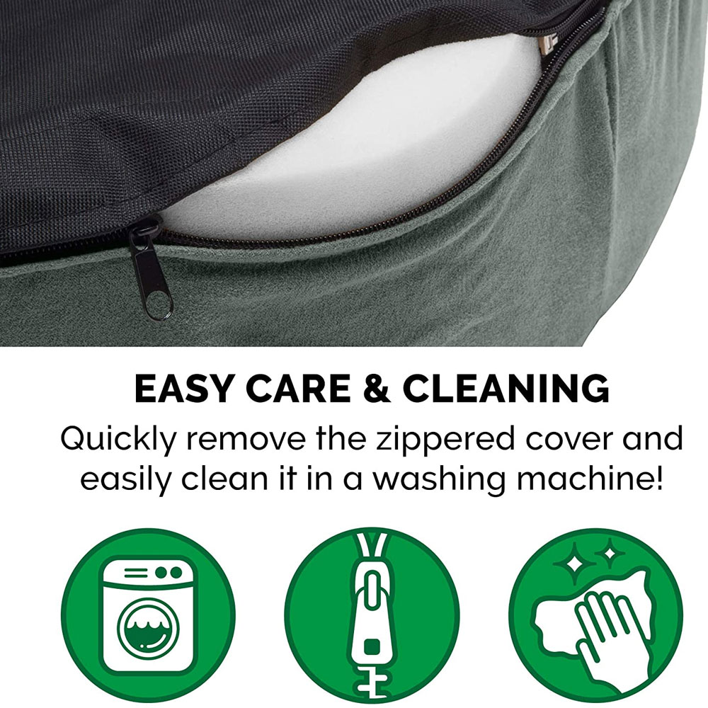 FURHAVEN-SNUGGLE-TERRYSUEDE-OVAL-PETBD-FOREST-JUMBO