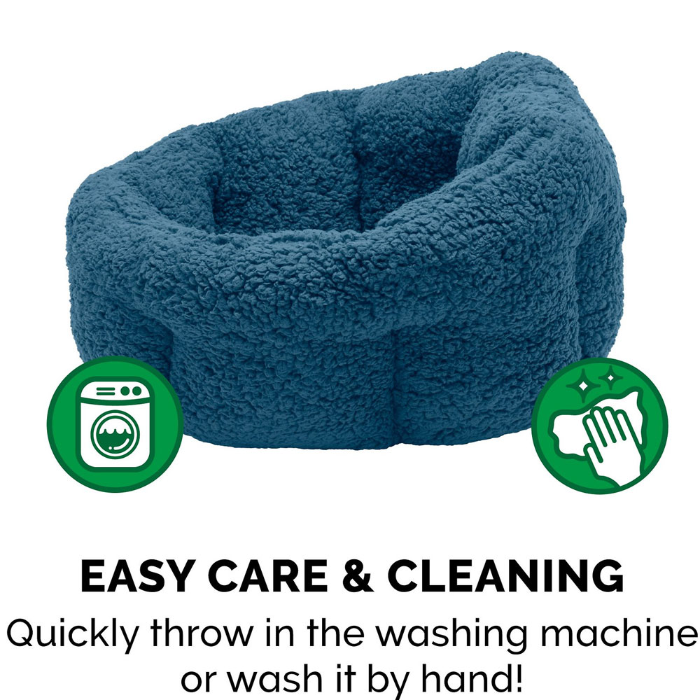 FURHAVEN-SNUGGLE-TERRY-WARMING-HI-LO-CUDDLER-BED-LAKE-BLUE-MED