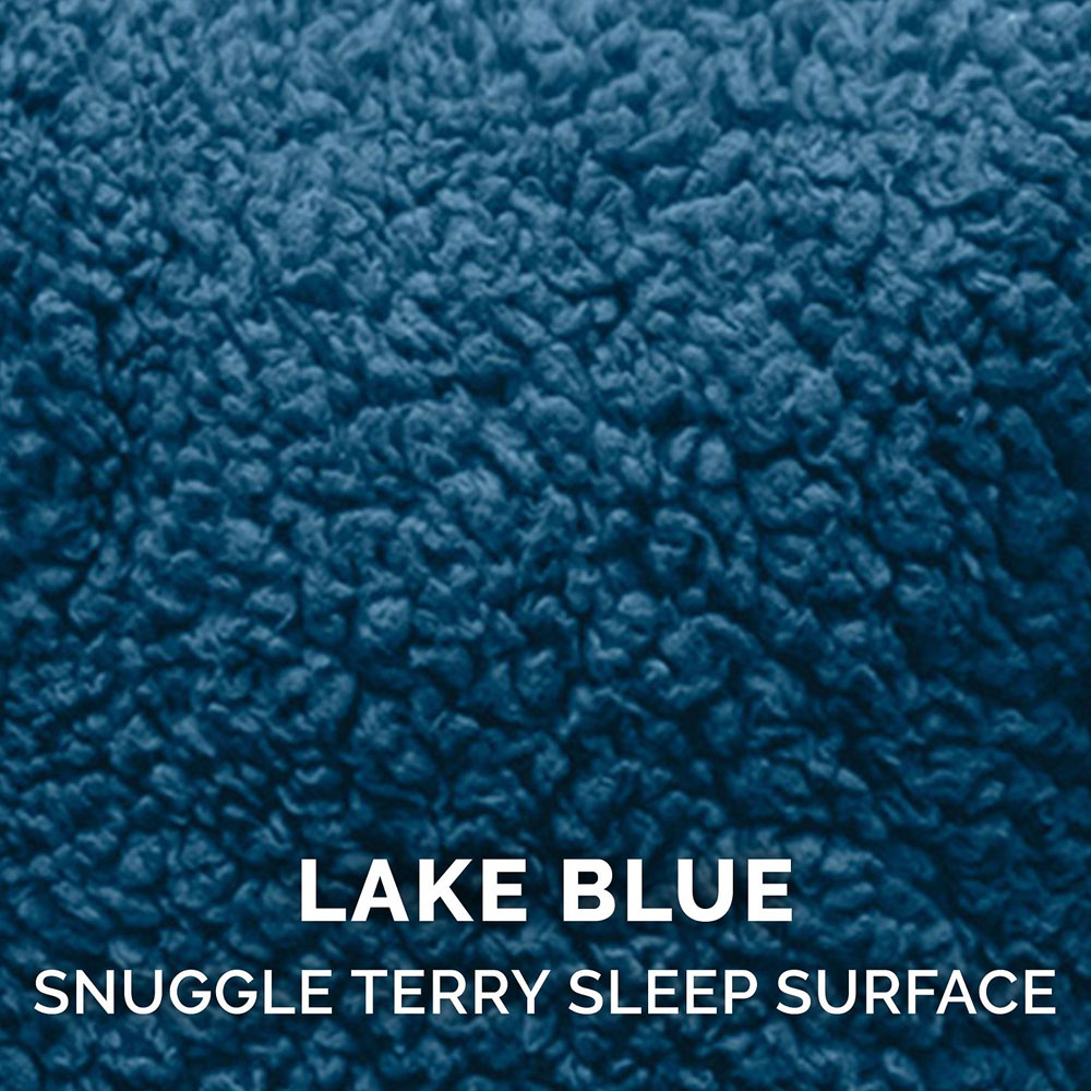 FURHAVEN-SNUGGLE-TERRY-WARMING-HI-LO-CUDDLER-BED-LAKE-BLUE-MED