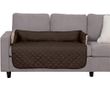 Furhaven Sofa Buddy Pet Bed Furniture Cover - Espresso/Clay (Extra Large)