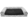 FurHaven Southwest Kilim Memory Top Sofa Pet Bed - Boulder Gray (Jumbo)