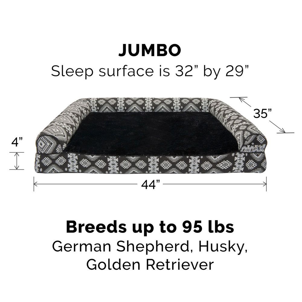 SOUTHWST-KILIM-ORTHPDC-SOFA-PTBD-BLCK-MEDALLION-JMB