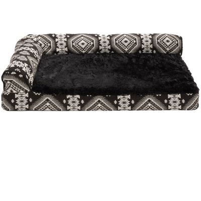 SOUTHWST-KILIM-ORTHPDC-SOFA-PTBD-BLCK-MEDALLION-LG