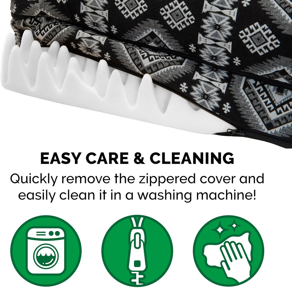 SOUTHWST-KILIM-ORTHPDC-SOFA-PTBD-BLCK-MEDALLION-LG