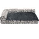 FurHaven Southwest Kilim Orthopedic Sofa Pet Bed - Boulder Gray (Jumbo)