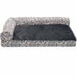 FurHaven Southwest Kilim Orthopedic Sofa Pet Bed - Boulder Gray (Small)
