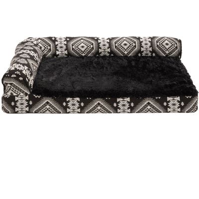 SOUTHWEST-KILIM-PILLW-SOFA-PTBED-BLACK-MEDALLION-SM