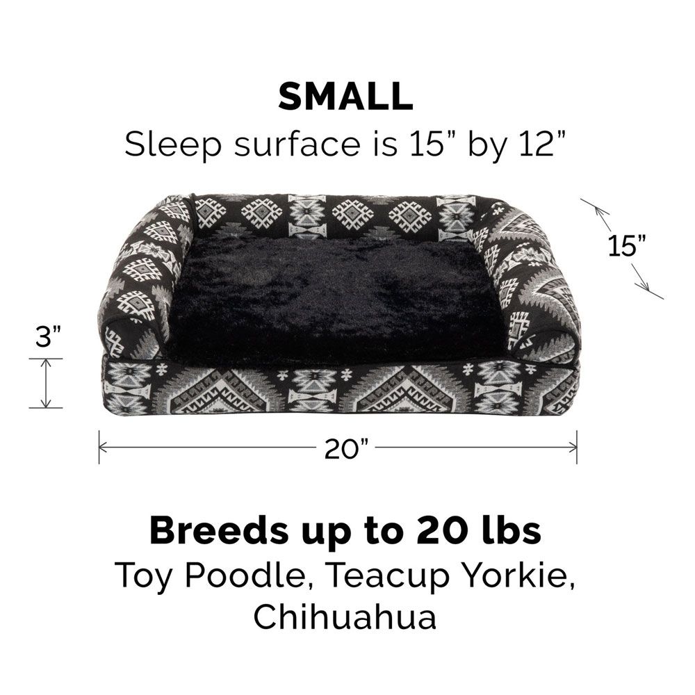 SOUTHWEST-KILIM-PILLW-SOFA-PTBED-BLACK-MEDALLION-SM