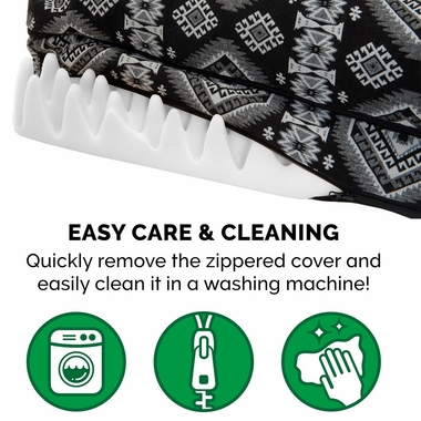 SOUTHWEST-KILIM-PILLW-SOFA-PTBED-BLACK-MEDALLION-SM