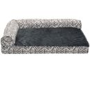 FurHaven Southwest Kilim Pillow Sofa Pet Bed - Boulder Gray (Jumbo)