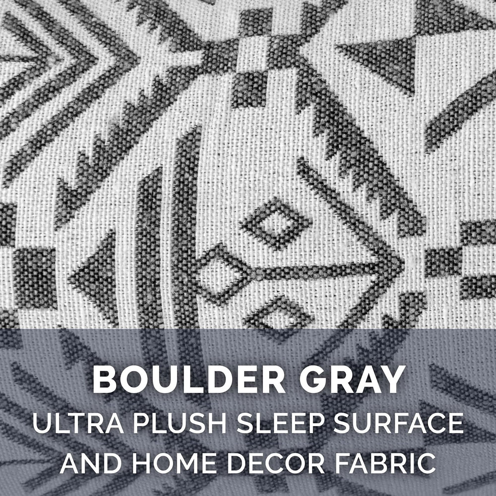SOUTHWEST-KILIM-PILLW-SOFA-PTBED-BOULDER-GRAY-JMB