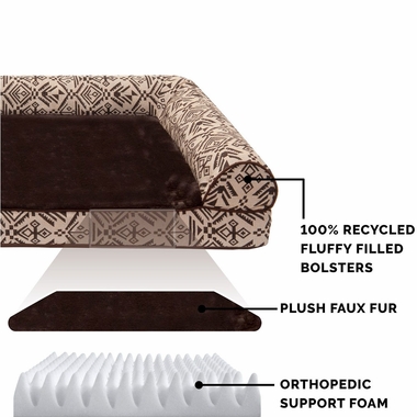 SOUTHWEST-KILIM-PILLW-SOFA-PTBED-DESERT-BROWN-SM