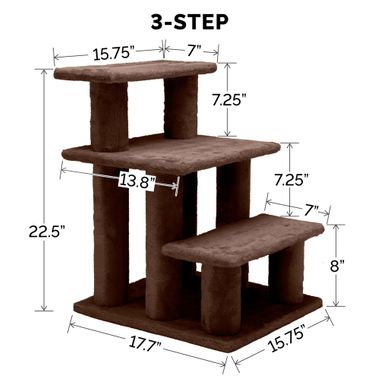 STEADY-PAWS-3-STEP-PET-STAIRS-BROWN