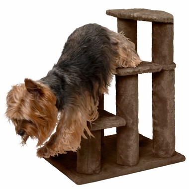 STEADY-PAWS-3-STEP-PET-STAIRS-BROWN