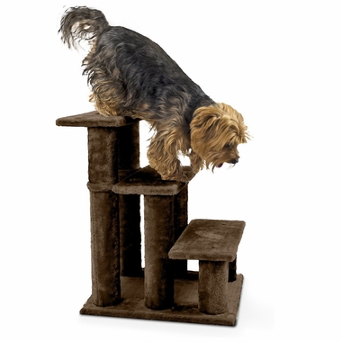 STEADY-PAWS-3-STEP-PET-STAIRS-BROWN