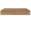 FurHaven Terry & Suede Deluxe Orthopedic Pet Bed - Camel (Jumbo)
