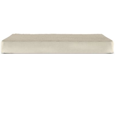 FURHAVEN-TERRY-SUEDE-ORTHOPEDIC-BED-CLAY-LARGE