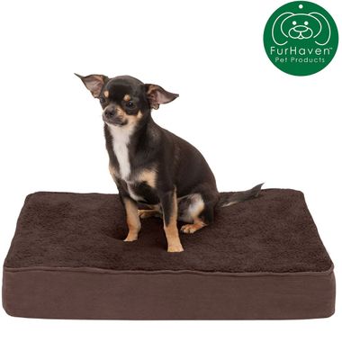 FURHAVEN-TERRY-SUEDE-ORTHOPEDIC-BED-ESPRESSO-LARGE