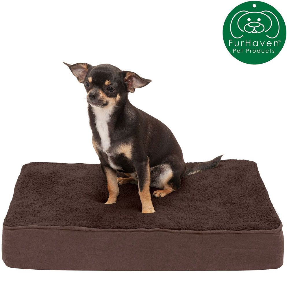 FURHAVEN-TERRY-SUEDE-ORTHOPEDIC-BED-ESPRESSO-LARGE