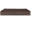 FurHaven Terry & Suede Deluxe Orthopedic Pet Bed - Espresso (Small)
