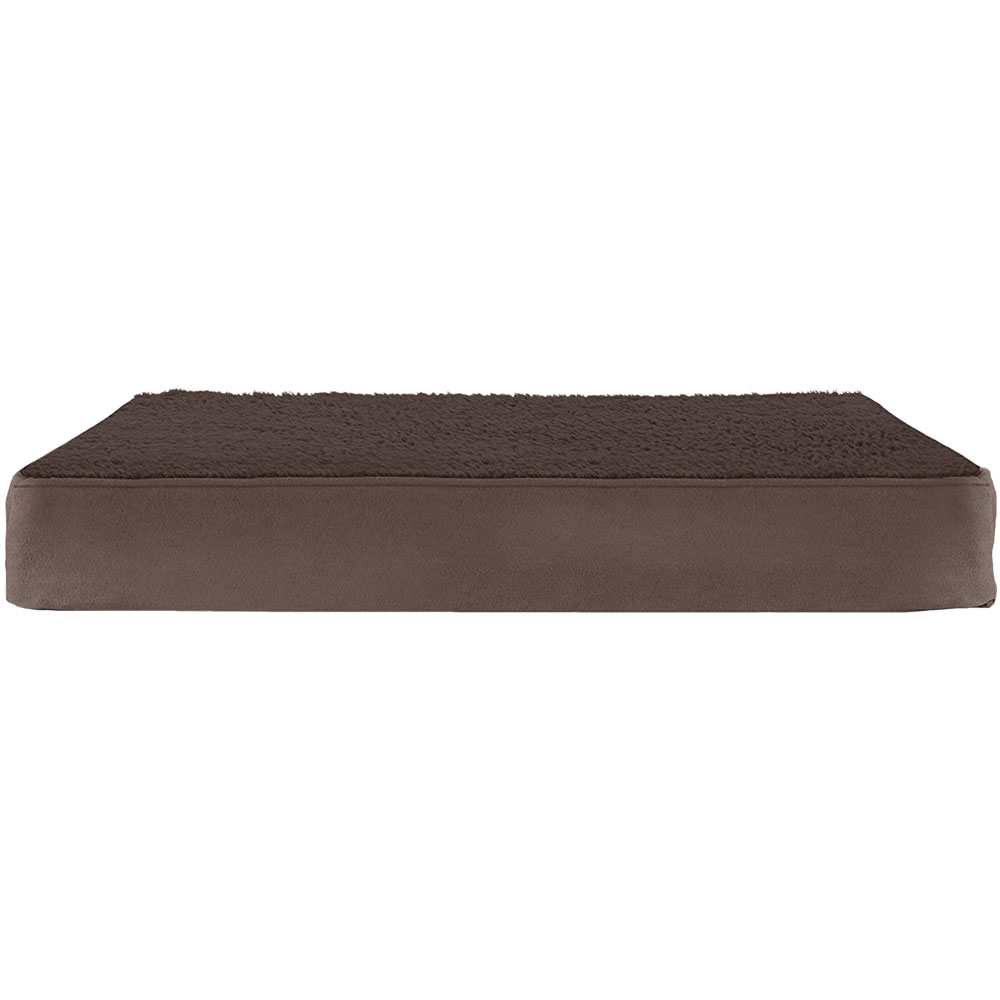 FurHaven Terry & Suede Deluxe Orthopedic Pet Bed