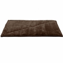 Furhaven ThermaNAP Faux Fur Self-Warming Pet Bed Mat - Espresso (Small)