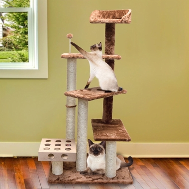 FURHAVEN-TIGER-TOUGH-TREEHOUSE-PLAYGROUND-CREAM