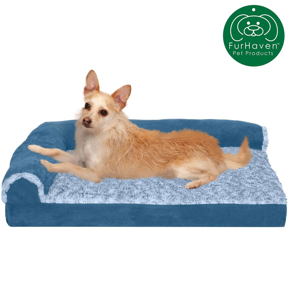 TWTNE-FAUXFR-SUEDE-DLX-CHAISE-LOUNGE-MEMRYTP-SOFA-PTBD-MRINEBLU-MD
