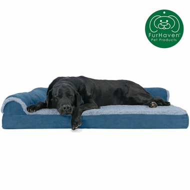 TWOTNE-FAUXFUR-SUEDE-DLX-CHAISE-LOUNGE-ORTHPDC-SOFA-PTBD-MARINEBLU-JMB