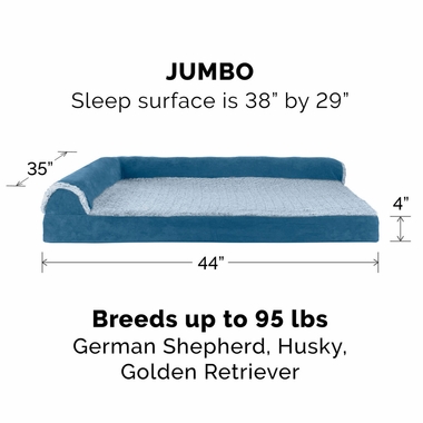 TWOTNE-FAUXFUR-SUEDE-DLX-CHAISE-LOUNGE-ORTHPDC-SOFA-PTBD-STNEGRY-JMB