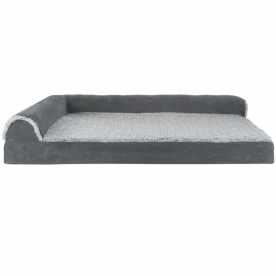 TWOTNE-FAUXFUR-SUEDE-DLX-CHAISE-LOUNGE-ORTHPDC-SOFA-PTBD-STNEGRY-LG