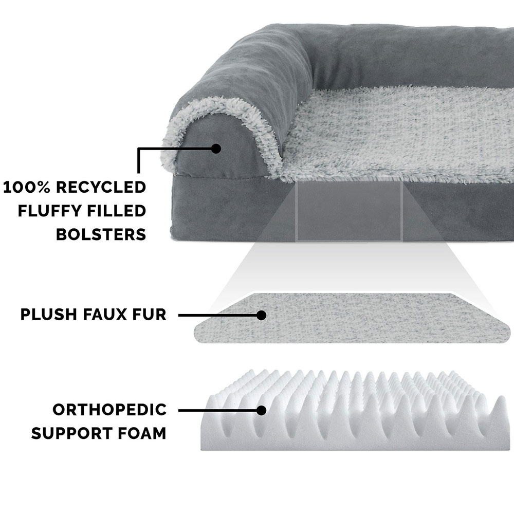 TWOTNE-FAUXFUR-SUEDE-DLX-CHAISE-LOUNGE-ORTHPDC-SOFA-PTBD-STNEGRY-LG