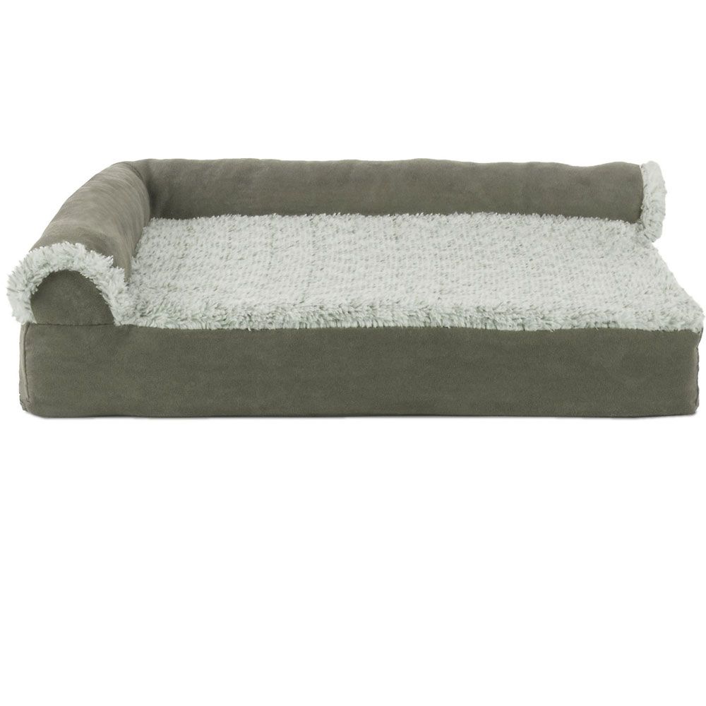 FURHAVEN-CHAISE-LOUNGE-PILLOW-BED-SAGE-SMALL