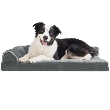 FURHAVEN-CHAISE-LOUNGE-PILLOW-BED-GRAY-LARGE