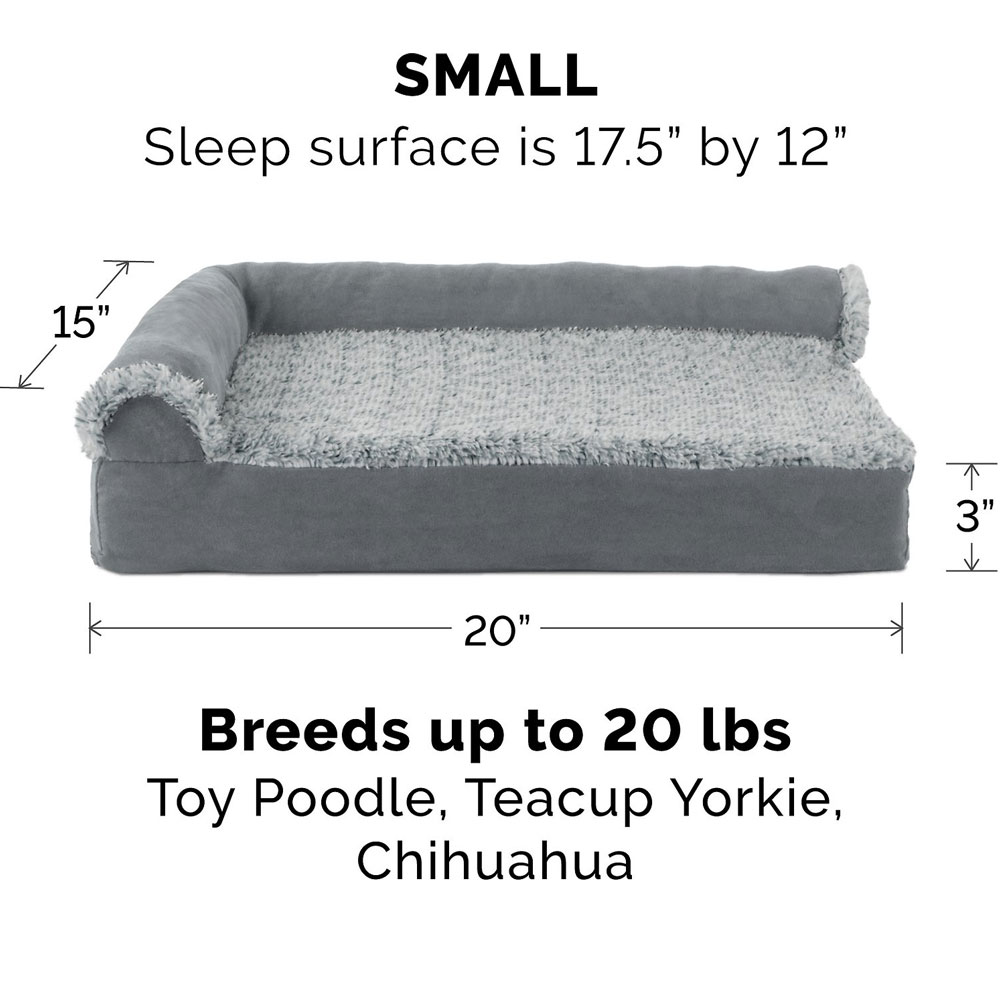 FURHAVEN-CHAISE-LOUNGE-PILLOW-BED-GRAY-SMALL