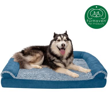 TWOTNE-FAUXFUR-SUEDE-ORTHPDC-SOFA-PTBD-MRINEBLU-JMB