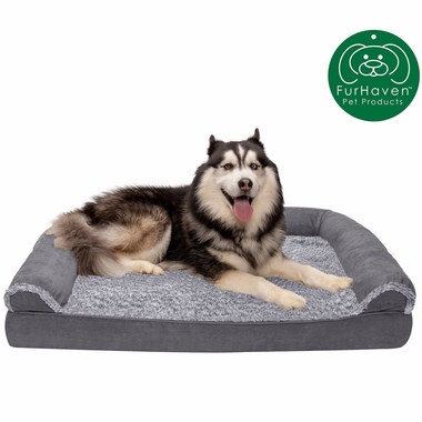 TWOTNE-FAUXFUR-SUEDE-ORTHPDC-SOFA-PTBD-STNEGRY-LG