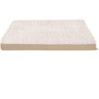 Furhaven Ultra Plush Deluxe Cooling Gel Top Pet Bed - Cream (Jumbo Plus)