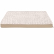 Furhaven Ultra Plush Deluxe Cooling Gel Top Pet Bed - Cream (Medium)