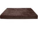 Furhaven Ultra Plush Deluxe Memory Foam Pet Bed - Chocolate (Jumbo Plus)