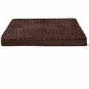 Furhaven Ultra Plush Deluxe Orthopedic Pet Bed - Chocolate (Jumbo Plus)