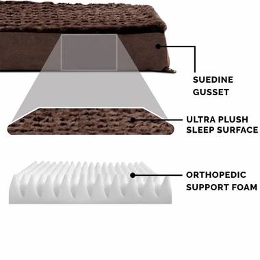 FURHAVEN-ULTRA-PLUSH-ORTHOPEDIC-BED-CHOCOLATE-MEDIUM