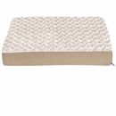 FurHaven Ultra Plush Deluxe Orthopedic Pet Bed - Cream (Small)