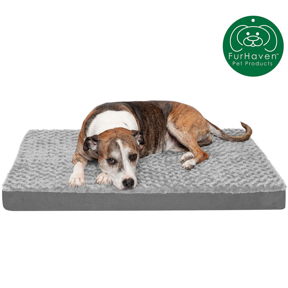 FURHAVEN-ULTRA-PLUSH-ORTHOPEDIC-BED-GRAY-MEDIUM
