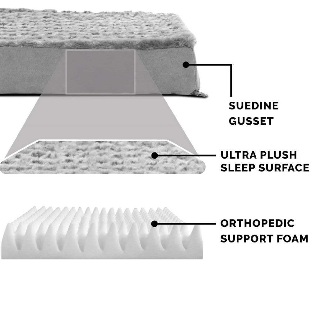 FURHAVEN-ULTRA-PLUSH-ORTHOPEDIC-BED-GRAY-SMALL