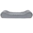 Furhaven Ultra Plush Luxe Lounger Orthopedic Pet Bed - Gray (Medium)