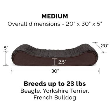 ULTRPLSH-LUXLUNGER-ORTHPDIC-PTBD-GRY-MD